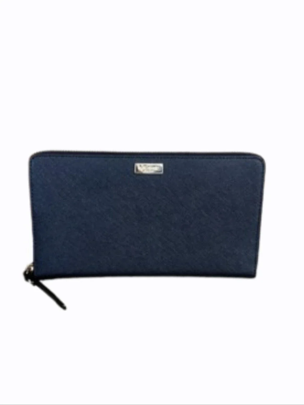 Kate Spade Talla Laurel Large Travel Wallet Clutch‎ Zip Organazer Black Leather
